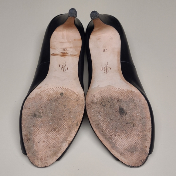 Cole Haan Grand OS Peep Toe stiletto heel pumps size 7B - Picture 8 of 10